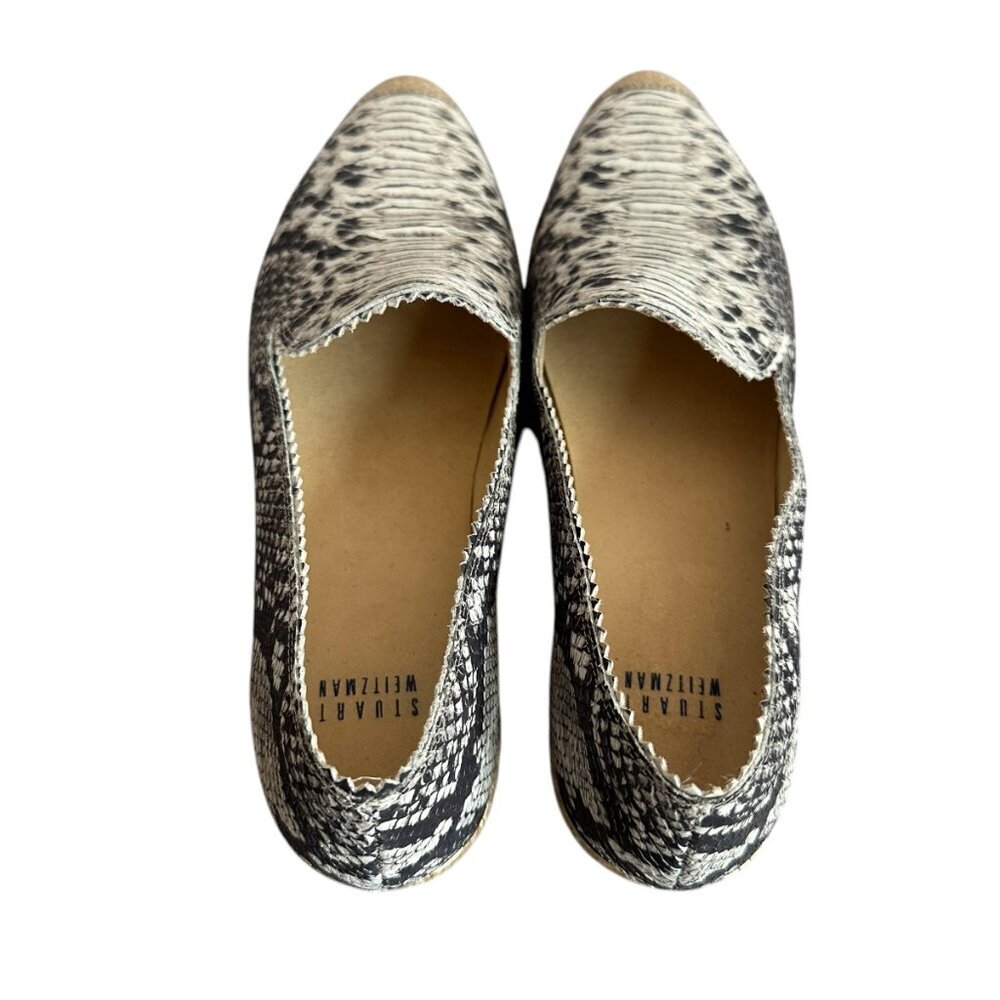 Stuart Weitzman Catalan Snake Python Print Espadr… - image 7